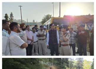 _कैंची धाम स्थापना दिवस: आयुक्त, आईजी और एसएसपी ने लिया पार्किंग, कंट्रोल रूम, यातायात और सुरक्षा व्यवस्थाओं का जायजा।
