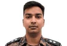 आतंकवाद विरोधी अभियान में शहीद हुए अल्मोड़ा के लेफ्टिनेंट बीरेश्वर गोस्वामी