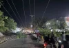 काठगोदाम में पेड़ गिरने से बिजली ठप ,यातायात हुआ बाधित।