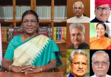 6 राज्यों के राजभवन में बदलाव: राष्ट्रपति मुर्मू की घोषणा के बाद सिक्किम, उत्तराखंड, ओडिशा, कर्नाटक, केरलम और तमिलनाडु को मिले नए राज्यपाल।